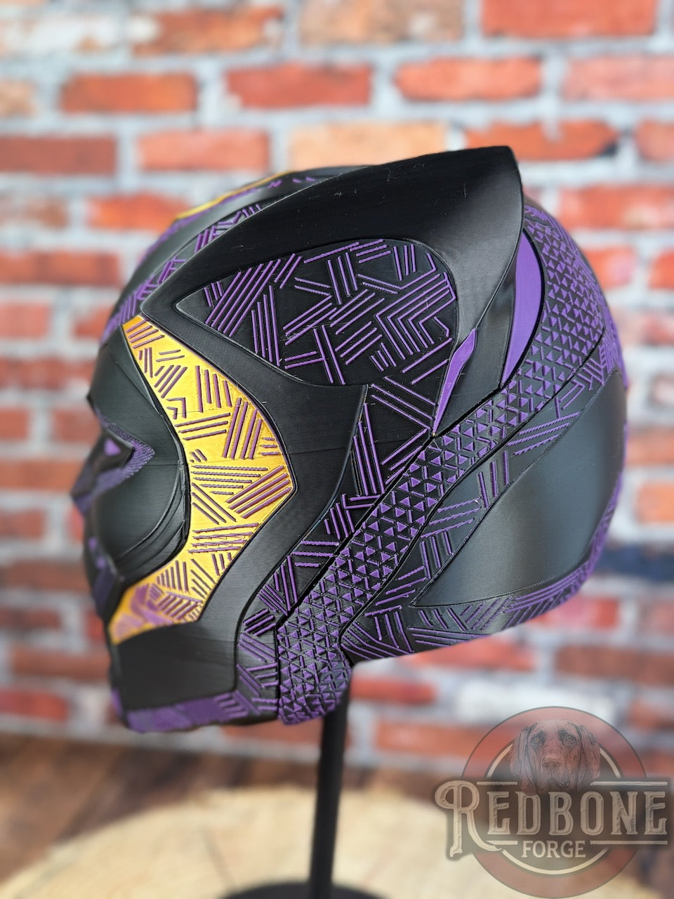 Baltimore Ravens Black Panther Helmet