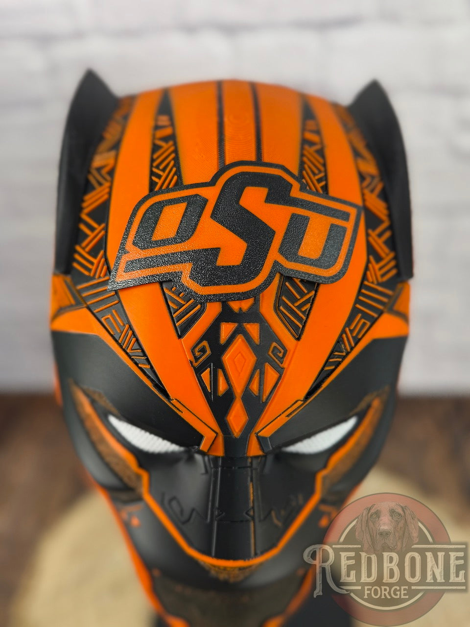 Oklahoma State Cowboys Black Panther Helmet