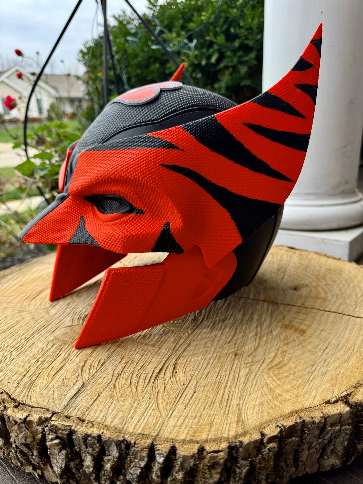 Custom Designed Mutant Cowl Helmet