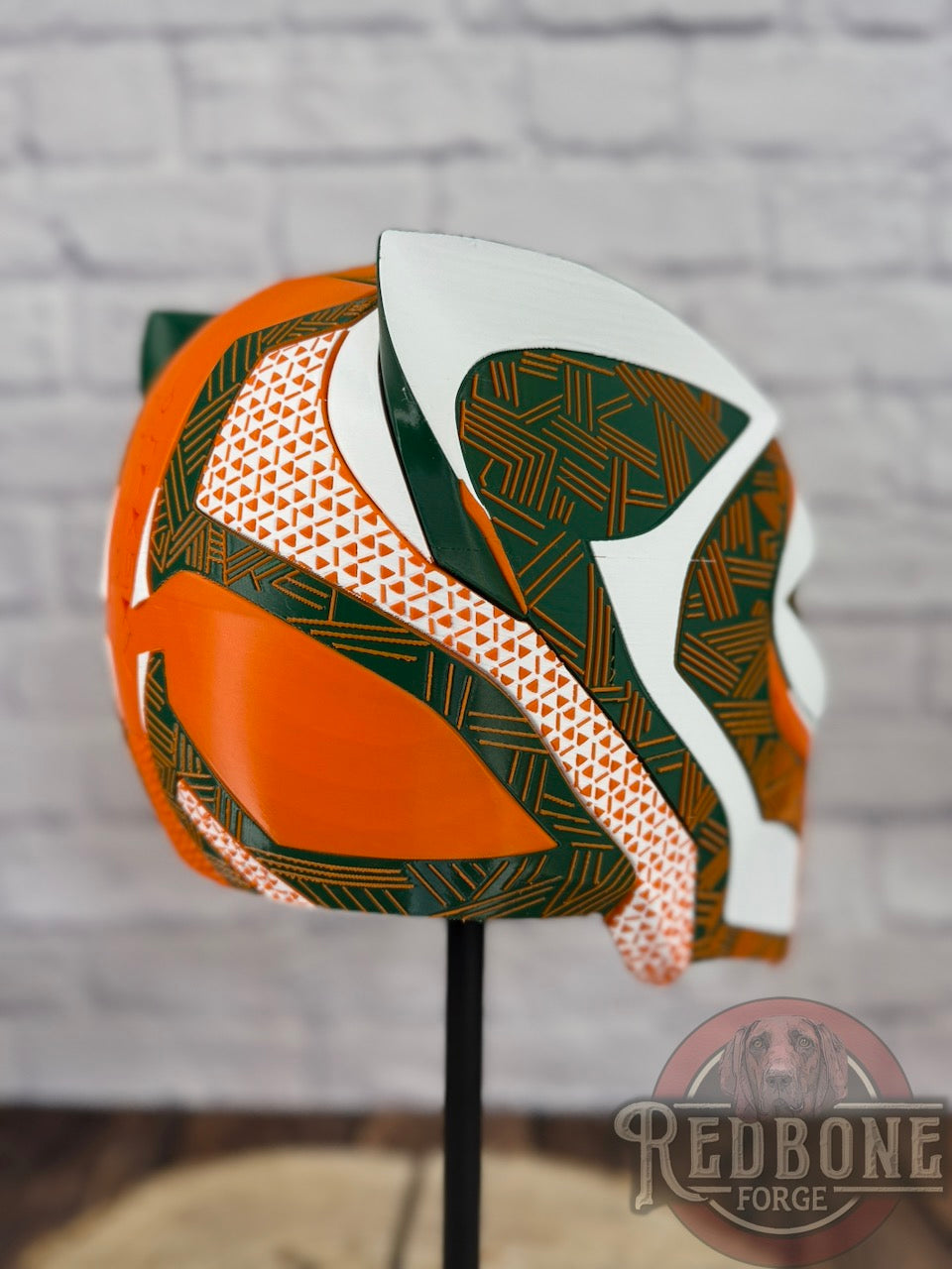 Miami Hurricanes Black Panther Helmet