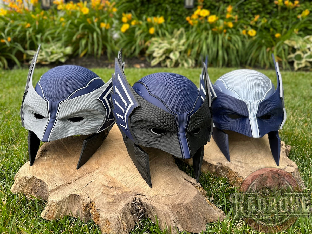 Battlehawks Wolverines 3D Printed Helmet