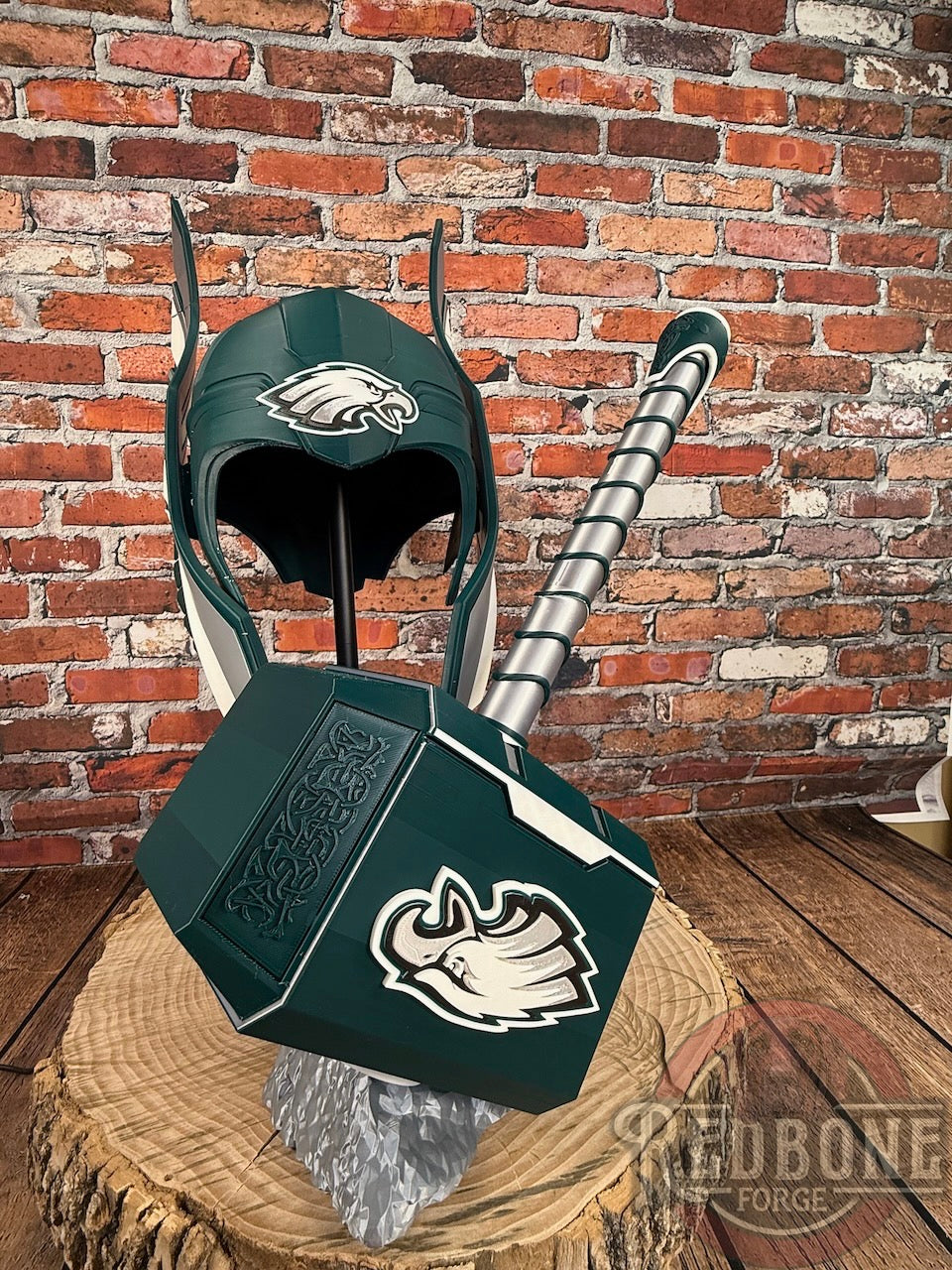 Eagles Thor & Hammer 3D Printed Hammer