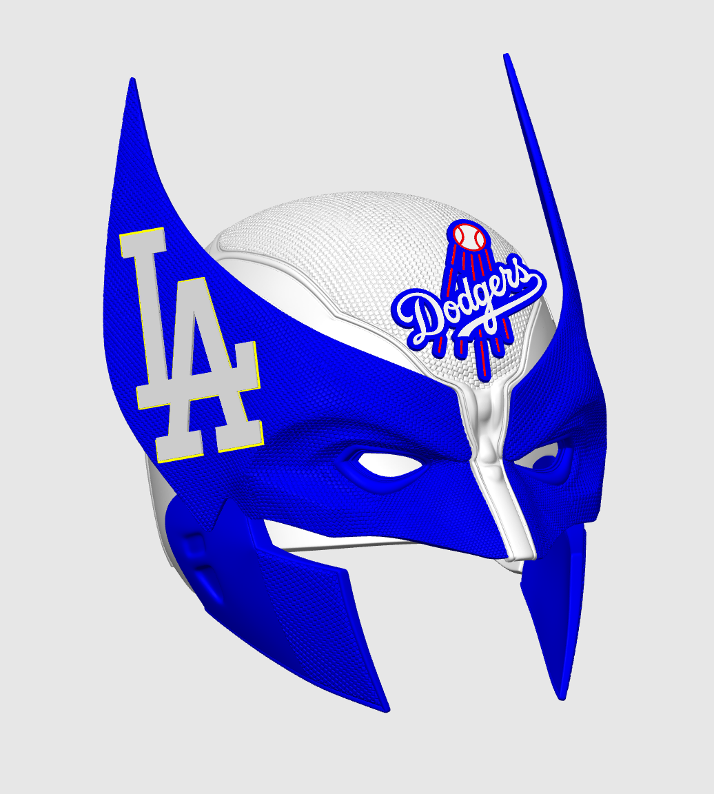 Custom Designed Mutant Cowl Helmet