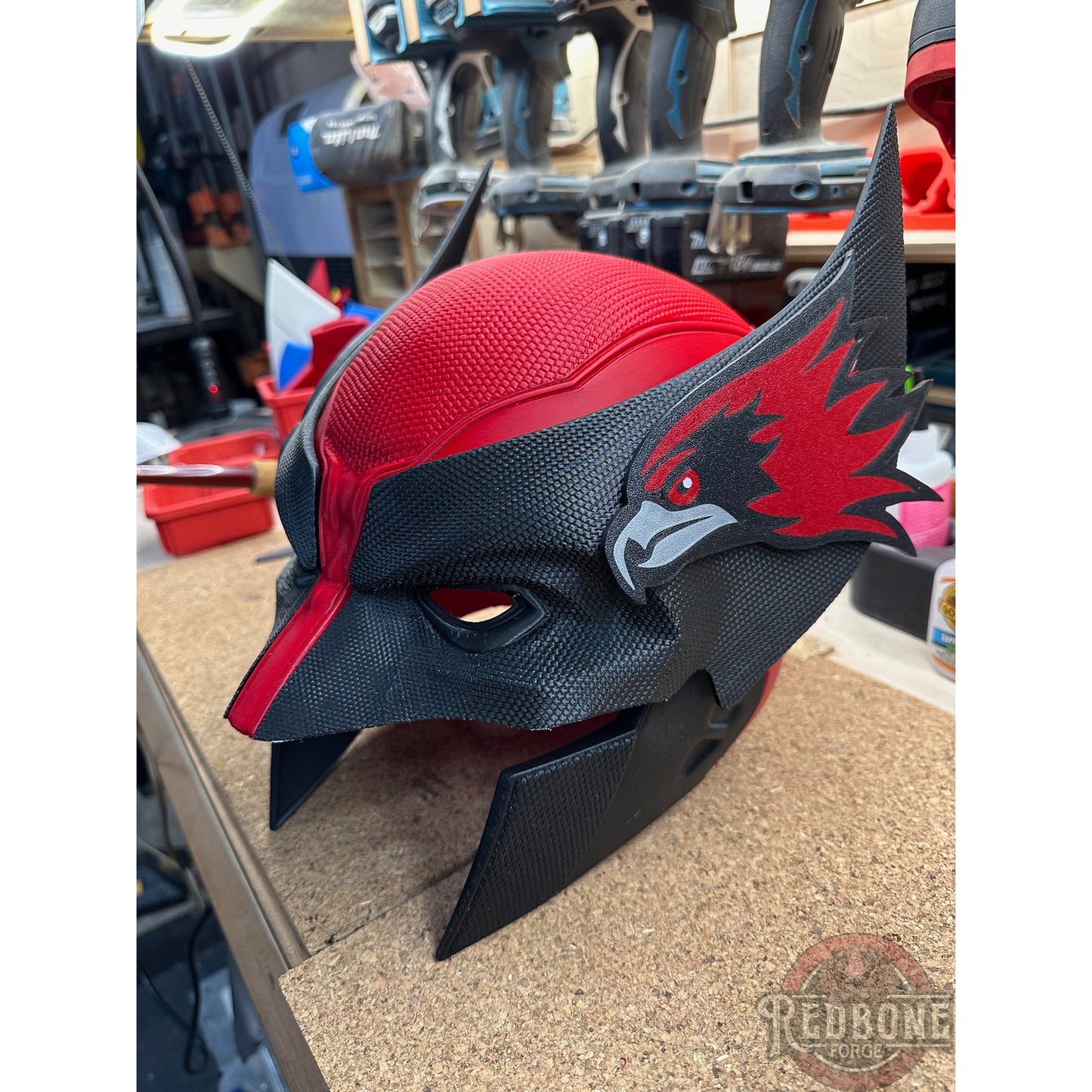 Custom Designed Mutant Cowl Helmet