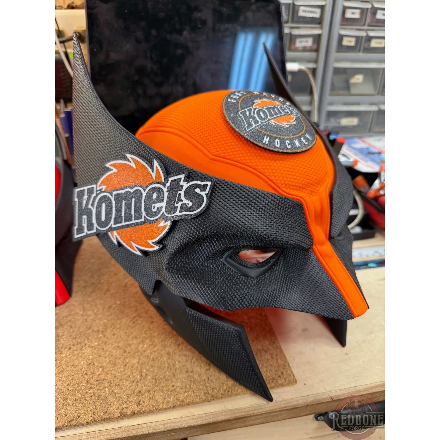 Custom Designed Mutant Cowl Helmet