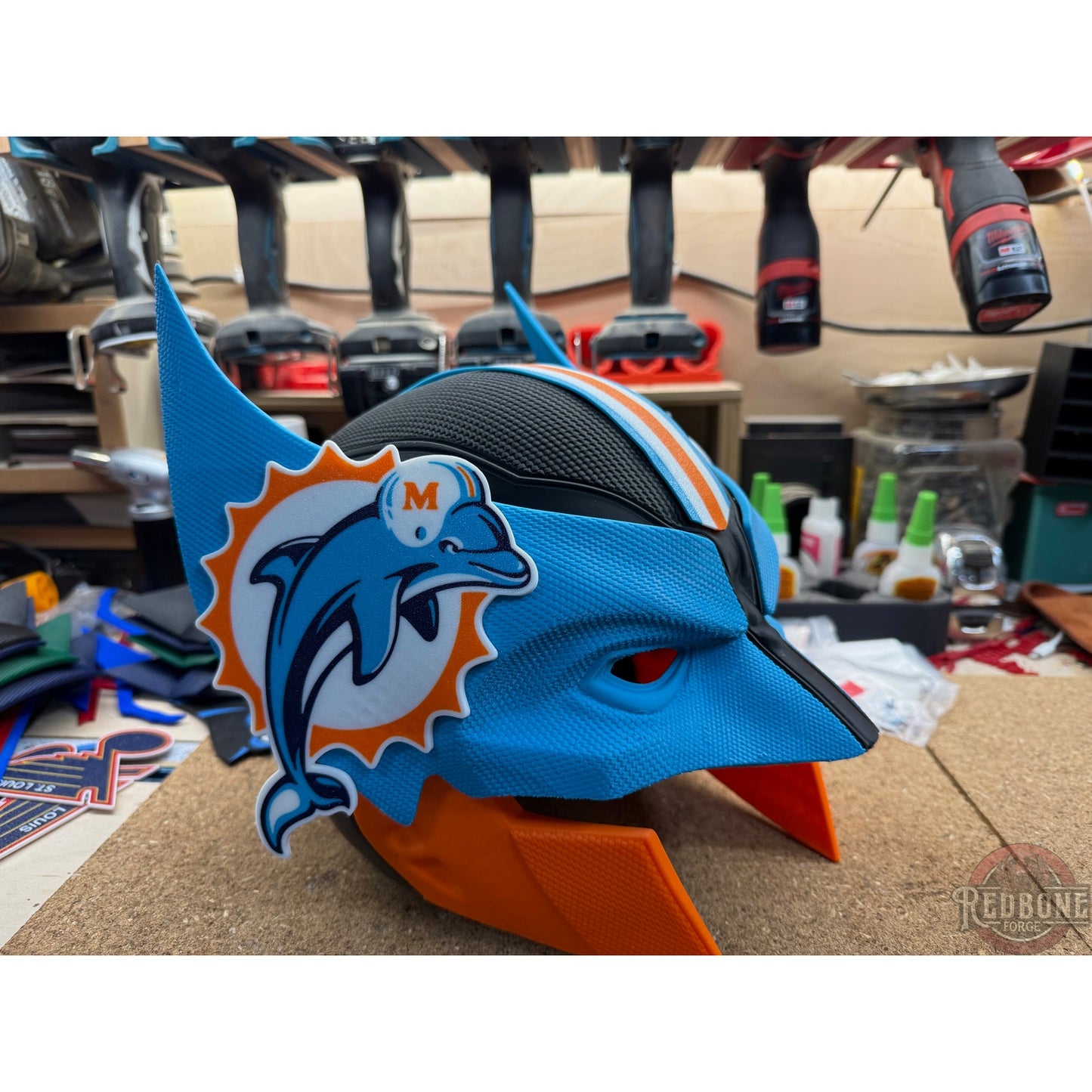 Custom Designed Mutant Cowl Helmet