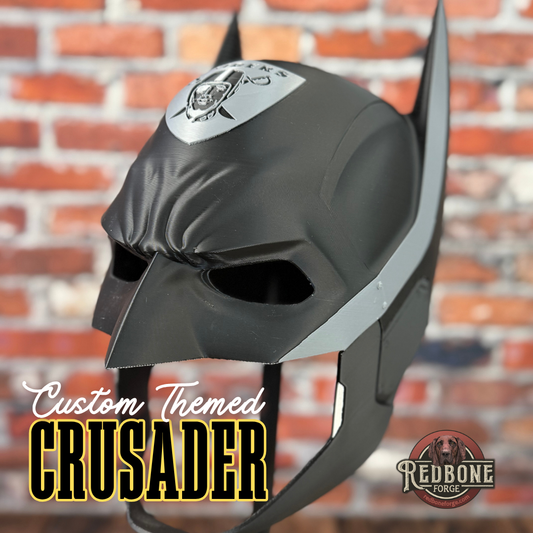 Custom Themed Gothic Crusader Helmet