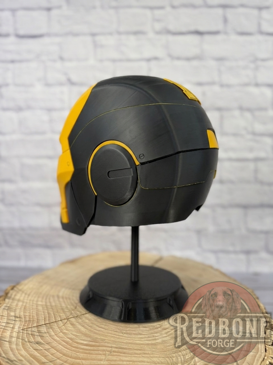 Custom Themed Iron Hero Wearable 3D Printed Helmet