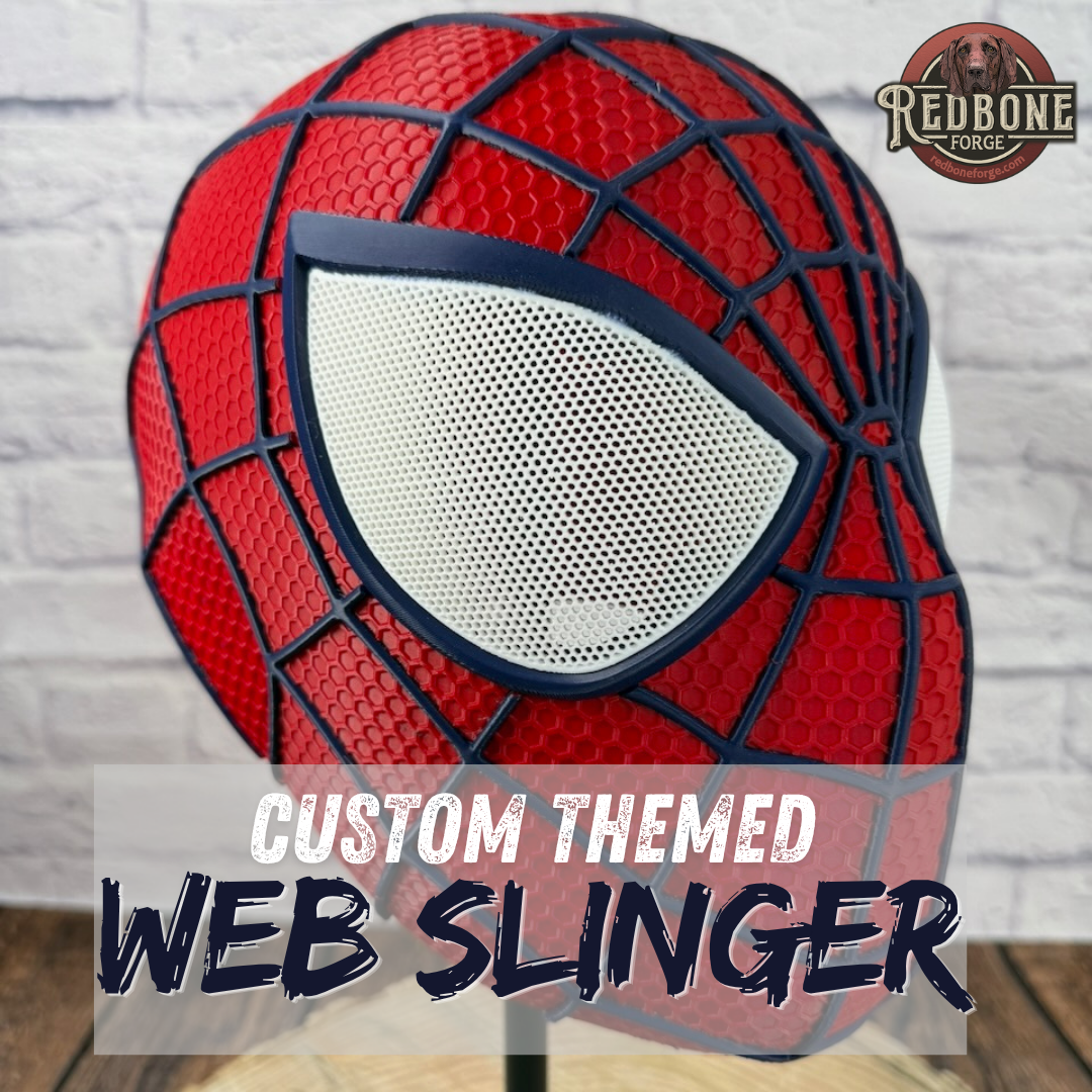 Custom Themed Web Slinger Mask