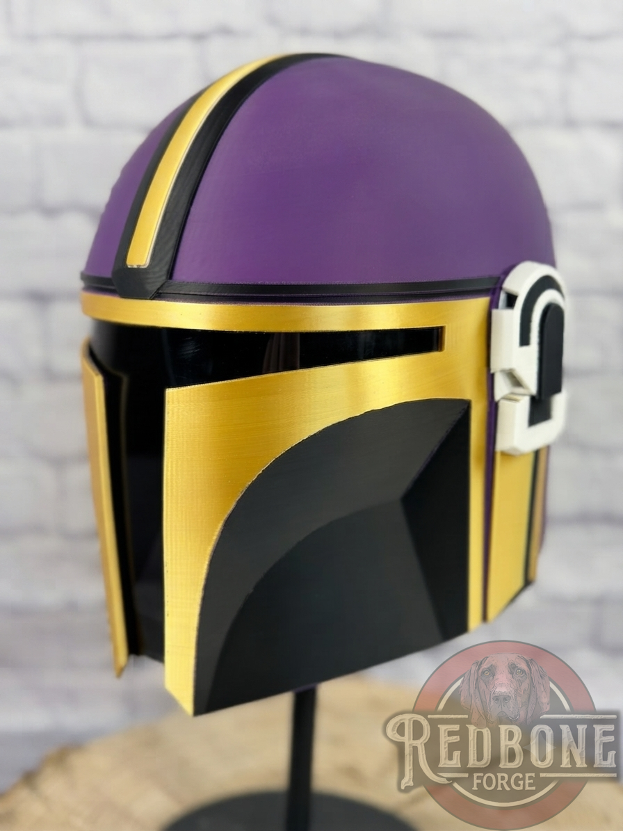 Custom Themed Bounty Hunder Wearable 3D Printed Helmet