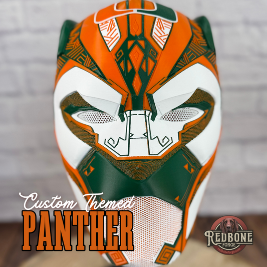 Custom Tribal Cat Warrior Mask