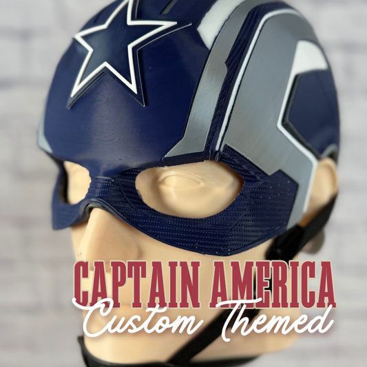 Custom Captain America Helmet