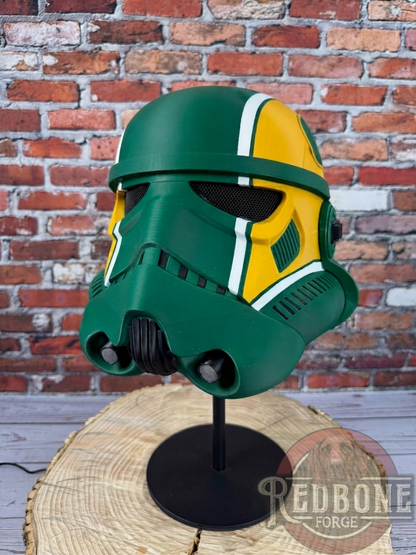 Custom Themed Space Trooper Wearable 3D Printed Helmet