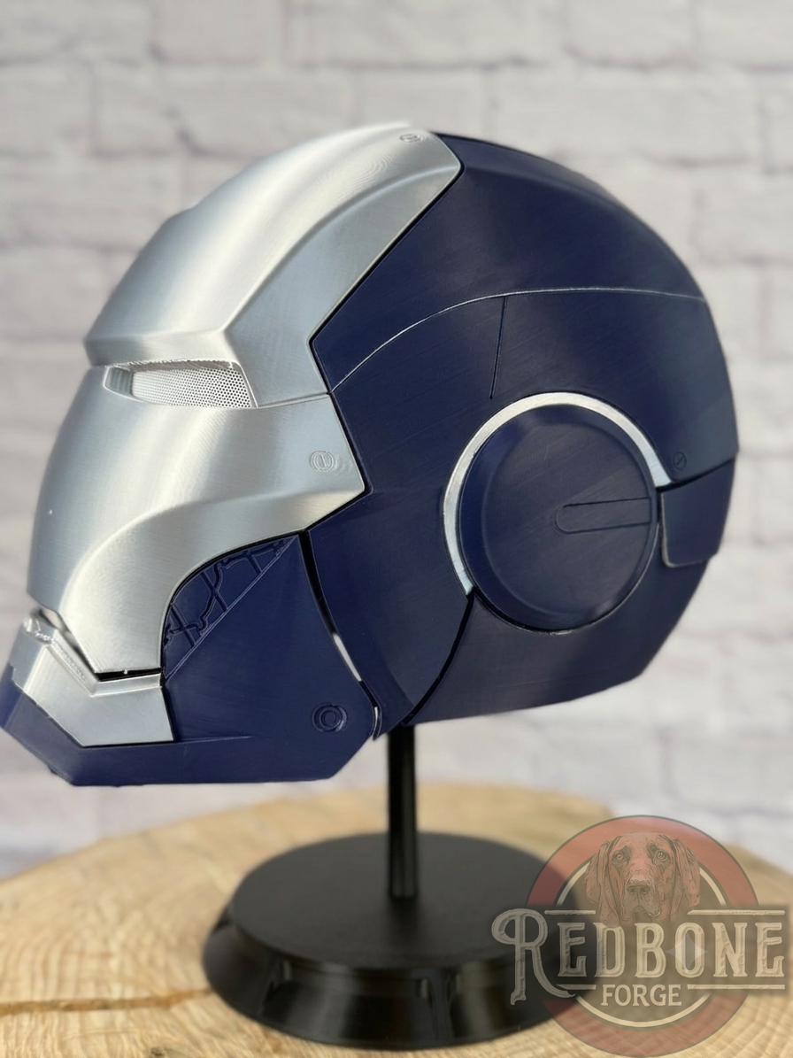 Custom Themed Iron Hero Wearable 3D Printed Helmet