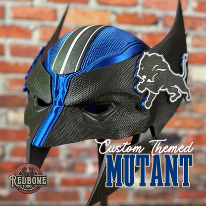 Custom Designed Mutant Cowl Helmet