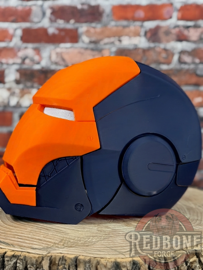 Custom Themed Iron Hero Wearable 3D Printed Helmet