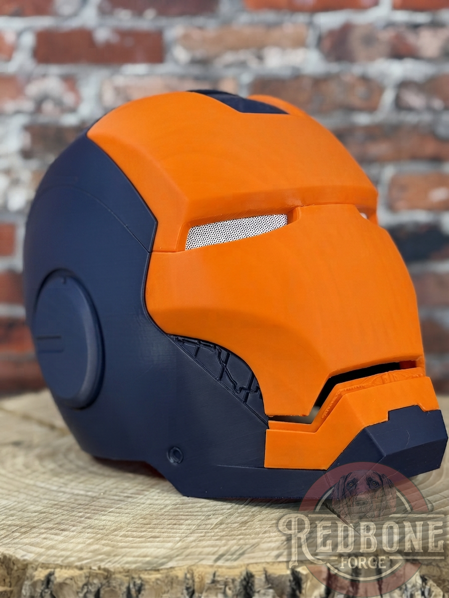 Custom Themed Iron Hero Wearable 3D Printed Helmet