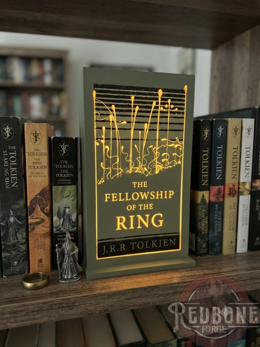 "The Fellowship of the Ring" Classic Book Cover LED Light Box