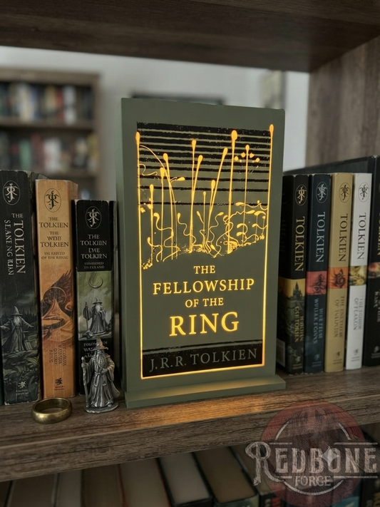"The Fellowship of the Ring" Classic Book Cover LED Light Box
