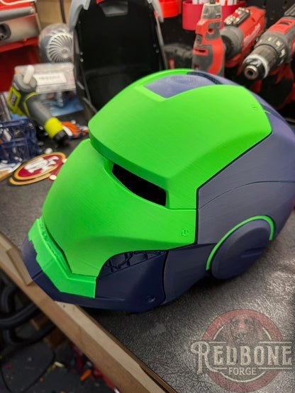 Custom Themed Iron Hero Wearable 3D Printed Helmet