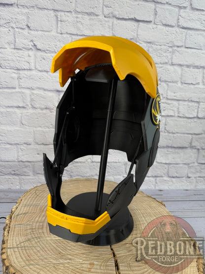 Mizzou- Inspired Iron Hero Helmet - Mark M in Black & Gold