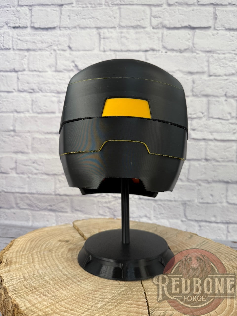 Pittsburgh- Inspired Iron Hero Helmet - Mark S in Black & Gold
