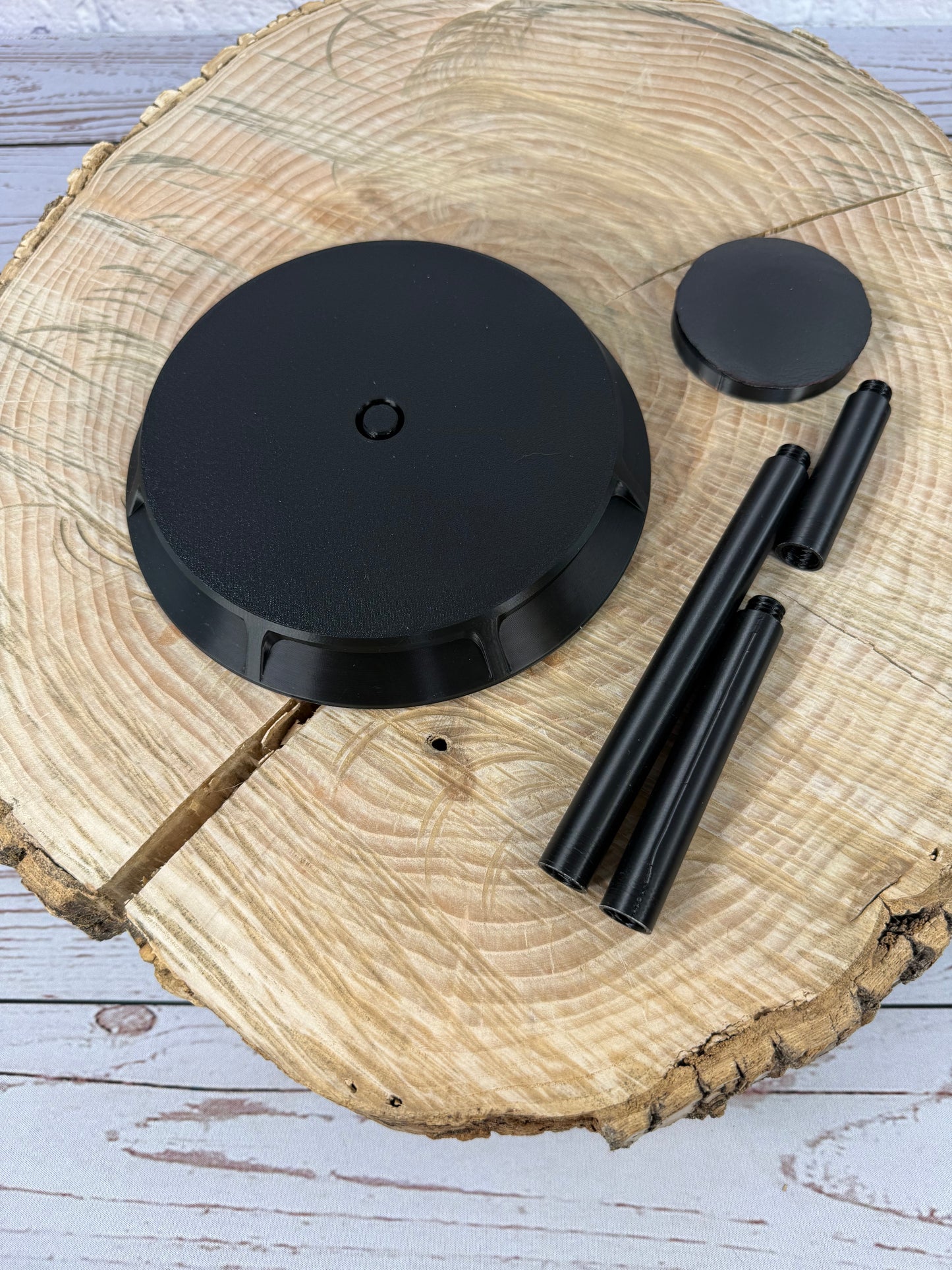 Adjustable Height Helmet Display Stand