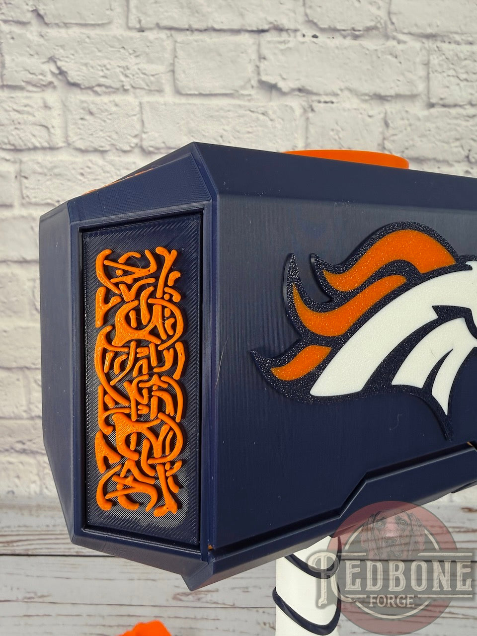 Denver Broncos Thor Hammer 3D Printed Hammer