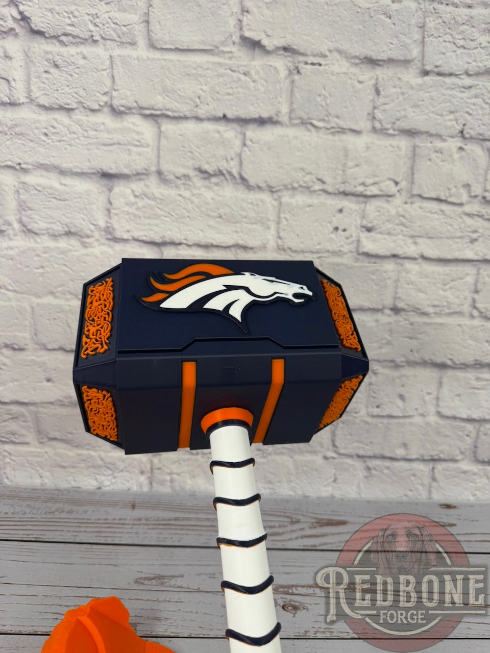 Denver Broncos Thor Hammer 3D Printed Hammer