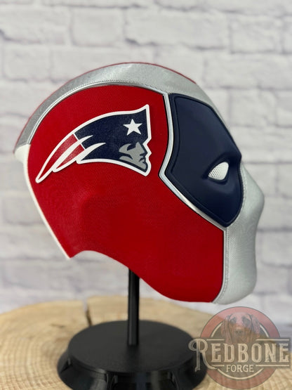 New England-Inspired Red, White, & Blue Masked Mercenary