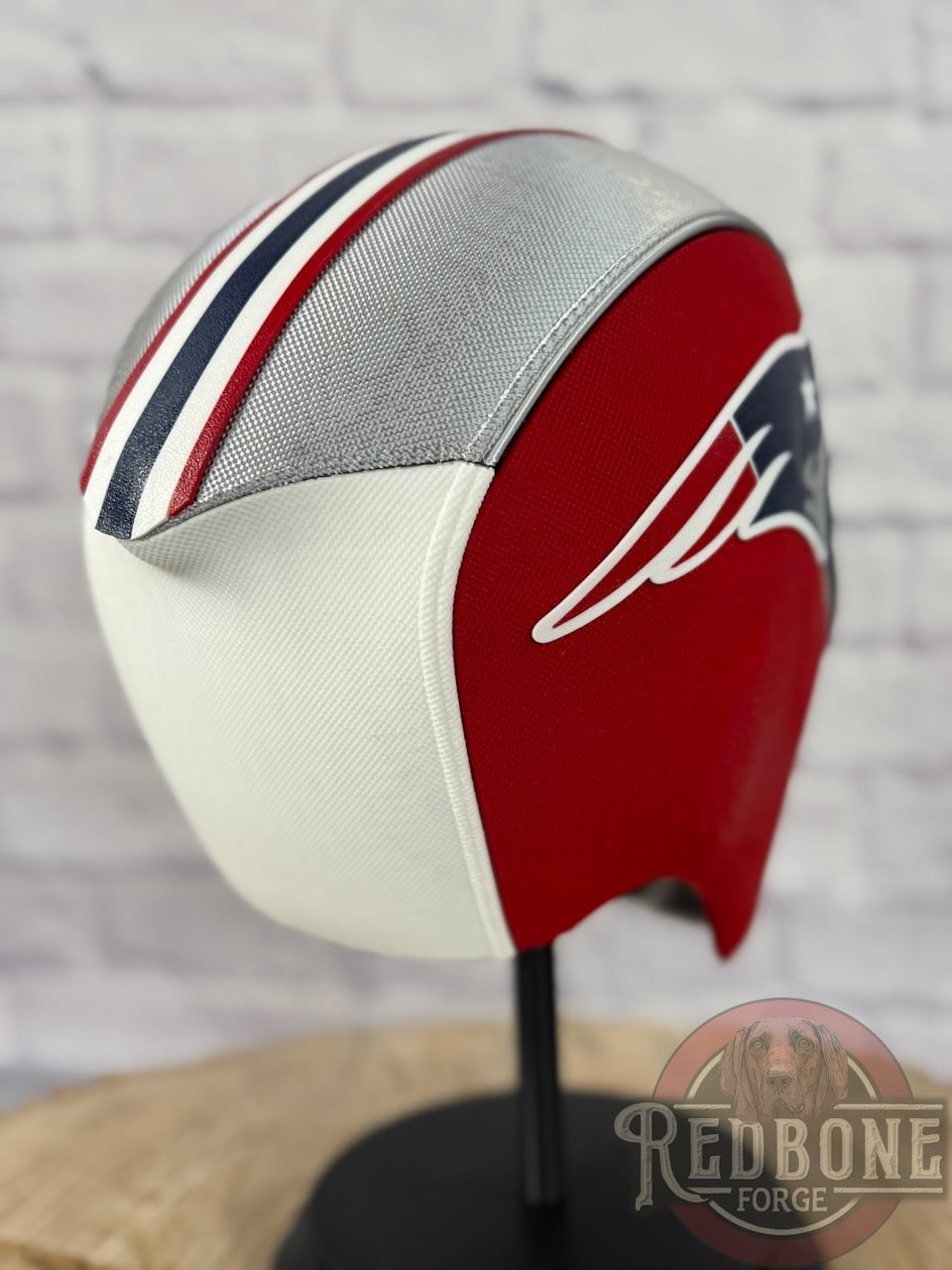 New England-Inspired Red, White, & Blue Masked Mercenary