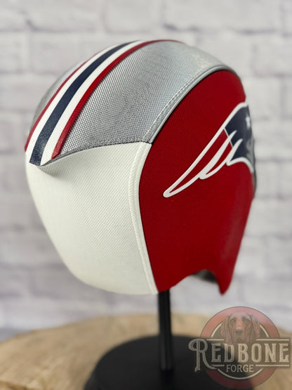 New England-Inspired Red, White, & Blue Masked Mercenary