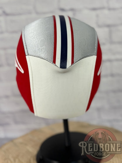 New England-Inspired Red, White, & Blue Masked Mercenary