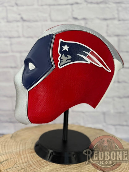 New England-Inspired Red, White, & Blue Masked Mercenary