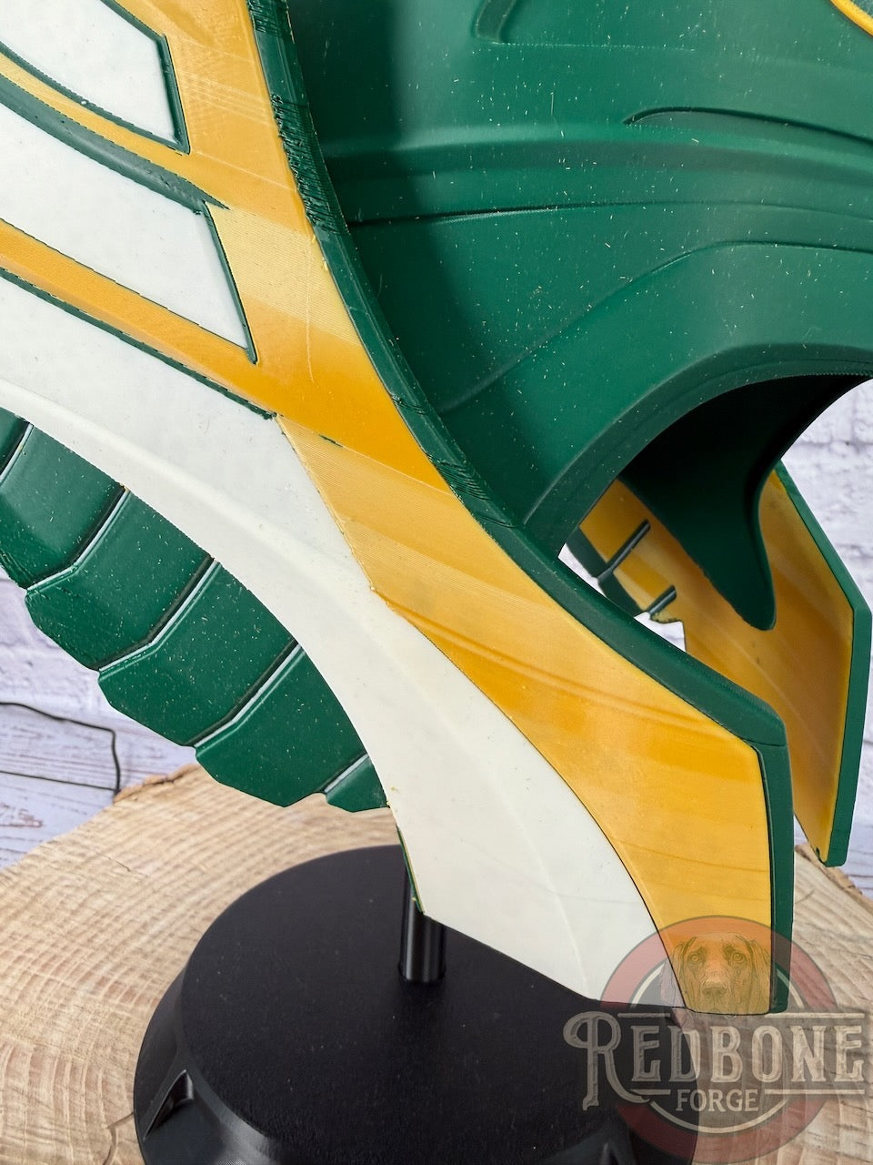 SCRATCH & DENT Green Bay-Inspired Norse God Helmet