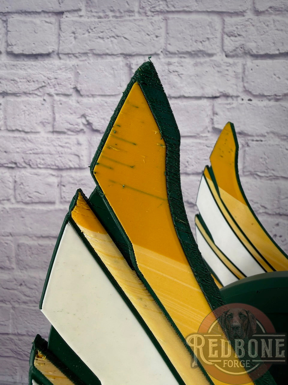 SCRATCH & DENT Green Bay-Inspired Norse God Helmet