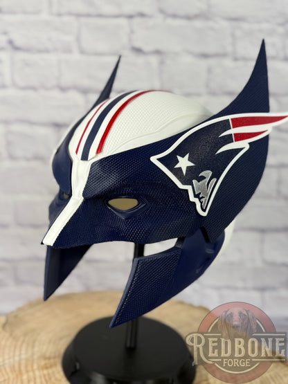 New England-Inspired Red, White, & Navy Patriot Mutant Cowl