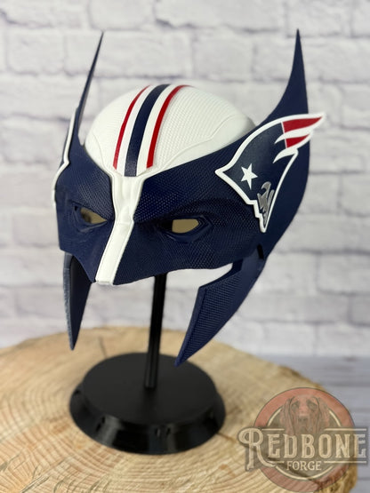 New England-Inspired Red, White, & Navy Patriot Mutant Cowl