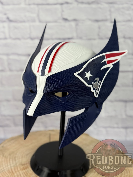New England-Inspired Red, White, & Navy Patriot Mutant Cowl