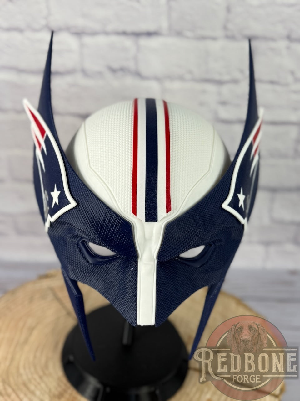 New England-Inspired Red, White, & Navy Patriot Mutant Cowl