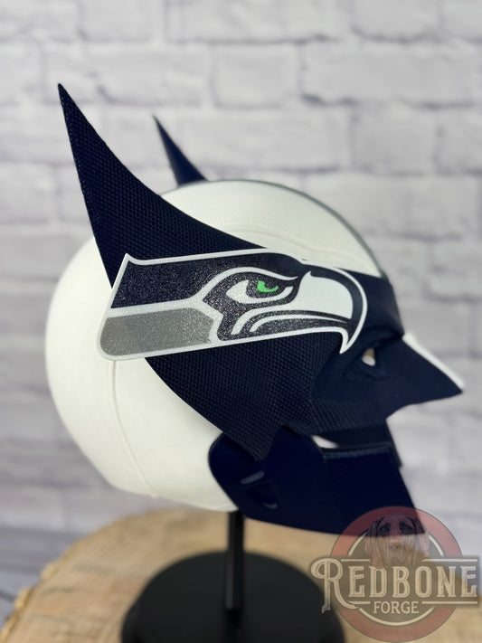 Seattle-Inspired White, Green & Navy Seattle Mutant Cowl