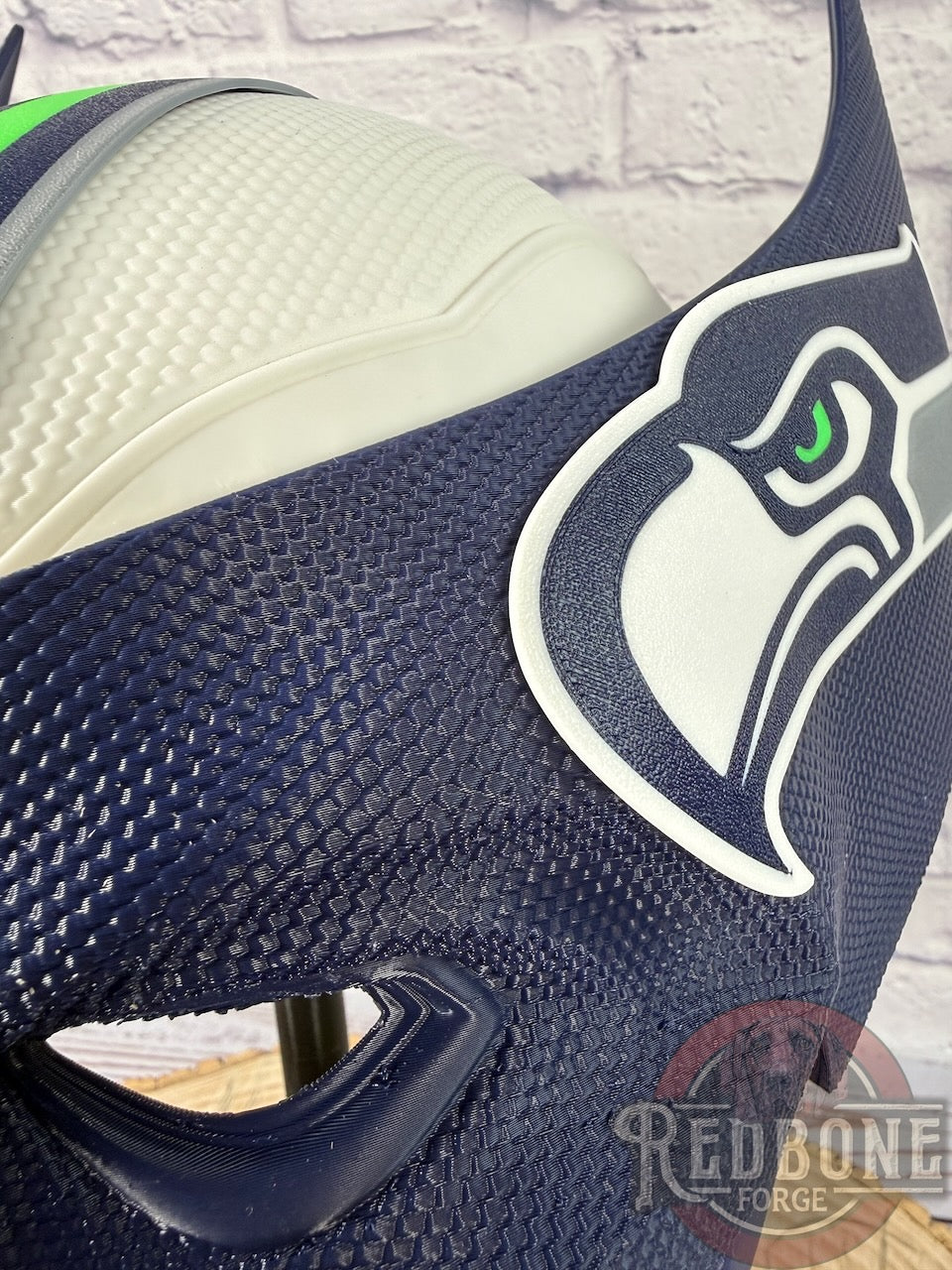 Seattle-Inspired White, Green & Navy Seattle Mutant Cowl