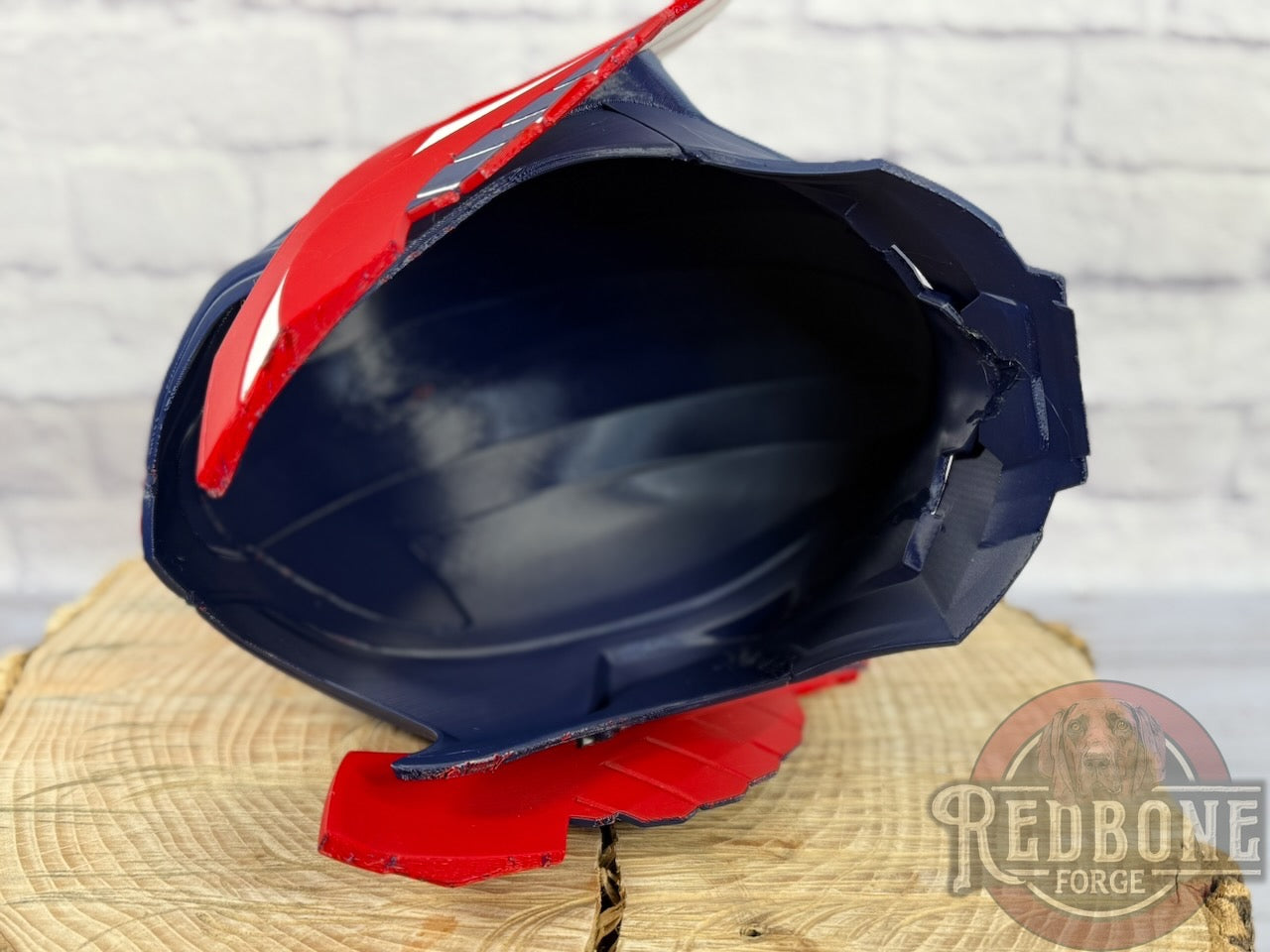 TEAM USA -Inspired Red, White, & Blue Norse God Helmet Olympic