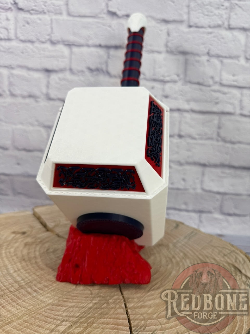 Patriots-Inspired Mjolnir Thor Hammer