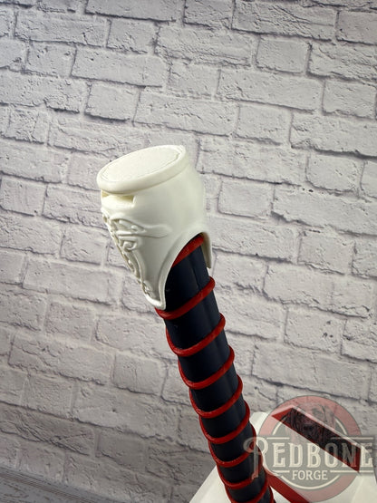 Patriots-Inspired Mjolnir Thor Hammer