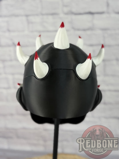 Bulls-Inspired Red & Black Darth Maul Mask