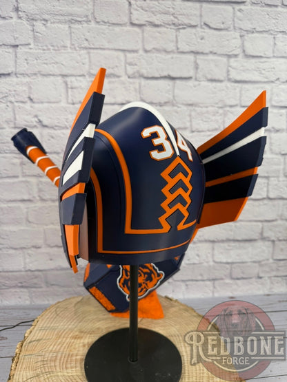 Chicago-Inspired Bears Lady Thor Helmet & Hammer