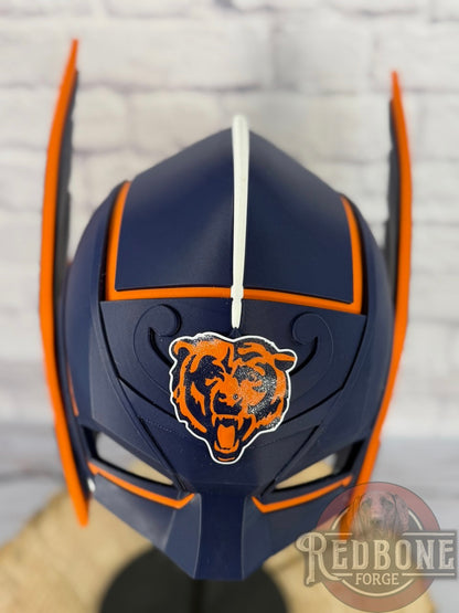 Chicago-Inspired Bears Lady Thor Helmet