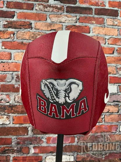 Alabama-Inspired Crimson & White Masked Mercenary Mask