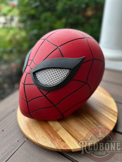 SCRATCH & DENT Red & Black Flat Webs Web Slinger Mask